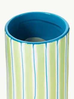 Handbeschilderde porseleinen vaas Ray, H 13 cm^&k Amsterdam New