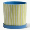 Handbeschilderde porseleinen plantenpot Ray^&k Amsterdam Fashion
