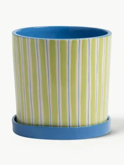 Handbeschilderde porseleinen plantenpot Ray^&k Amsterdam Fashion