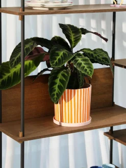Handbeschilderde porseleinen plantenpot Ray^&k Amsterdam Best