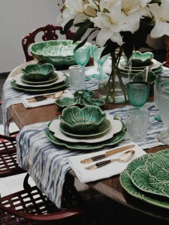 Handbeschilderde saladeschalen Cabbage, 2 stuks^BORDALLO PINHEIRO Hot