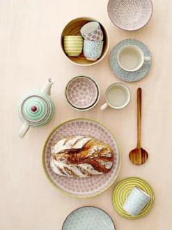 Handbeschilderde schalen Patrizia, set van 2^Bloomingville Hot