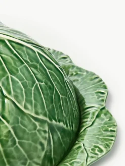 Handbeschilderde serveerplateau Cabbage met deksel^BORDALLO PINHEIRO Clearance
