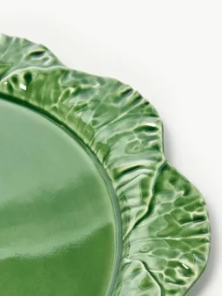 Handbeschilderde serveerplateau Cabbage met deksel^BORDALLO PINHEIRO Clearance