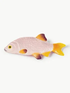 Handbeschilderde serveerplateau Fish van dolomiet^&k Amsterdam Clearance
