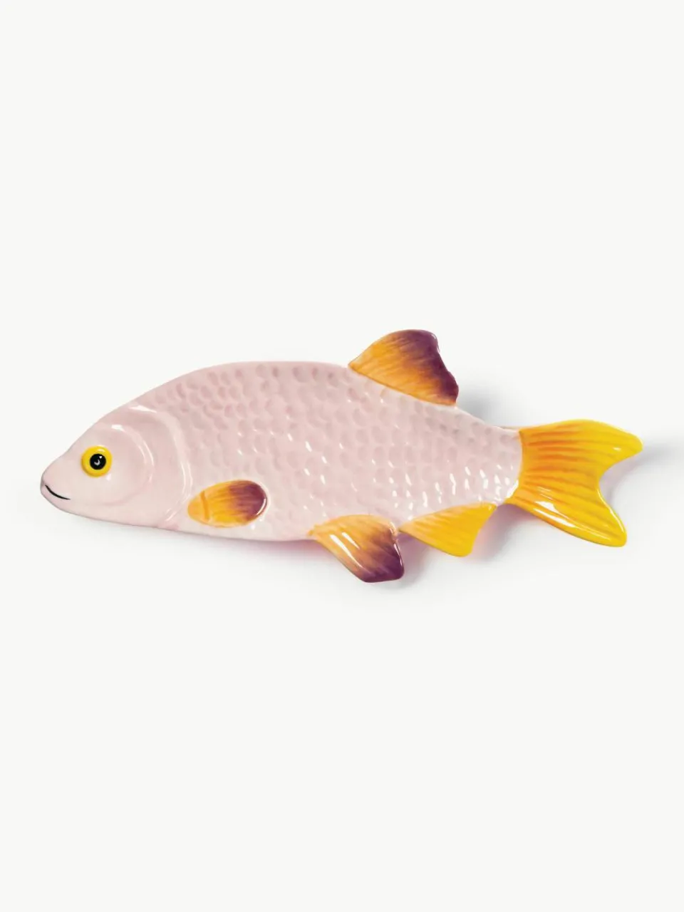 Handbeschilderde serveerplateau Fish van dolomiet^&k Amsterdam Clearance