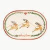 Handbeschilderde serveerplateau Rudolph^Anna + Nina Clearance