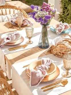 Handbeschilderde serviesset Baita, 6 personen (18-delig)^Villa D'Este Home Tivoli Sale