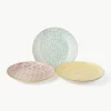 Handbeschilderde taartplaten Patrizia, set van 3^Bloomingville Online