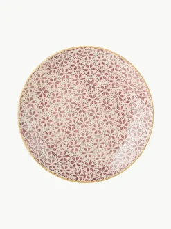 Handbeschilderde taartplaten Patrizia, set van 3^Bloomingville Online