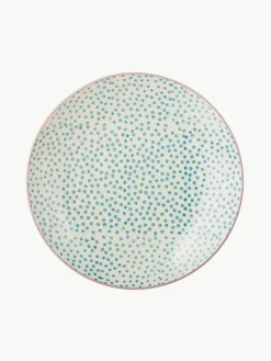 Handbeschilderde taartplaten Patrizia, set van 3^Bloomingville Online