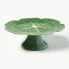 Handbeschilderde taartplateau Cabbage^BORDALLO PINHEIRO New