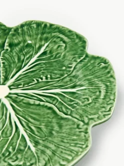 Handbeschilderde taartplateau Cabbage^BORDALLO PINHEIRO New