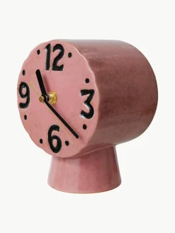 Handbeschilderde tafelklok Retro van keramiek^HKLIVING Outlet
