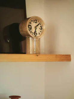 Handbeschilderde tafelklok Retro van keramiek^HKLIVING Sale