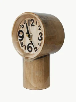 Handbeschilderde tafelklok Retro van keramiek^HKLIVING Sale