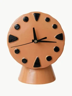 Handbeschilderde tafelklok Retro van keramiek^HKLIVING Outlet