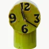 Handbeschilderde tafelklok Retro van keramiek^HKLIVING Discount