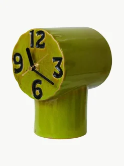 Handbeschilderde tafelklok Retro van keramiek^HKLIVING Discount