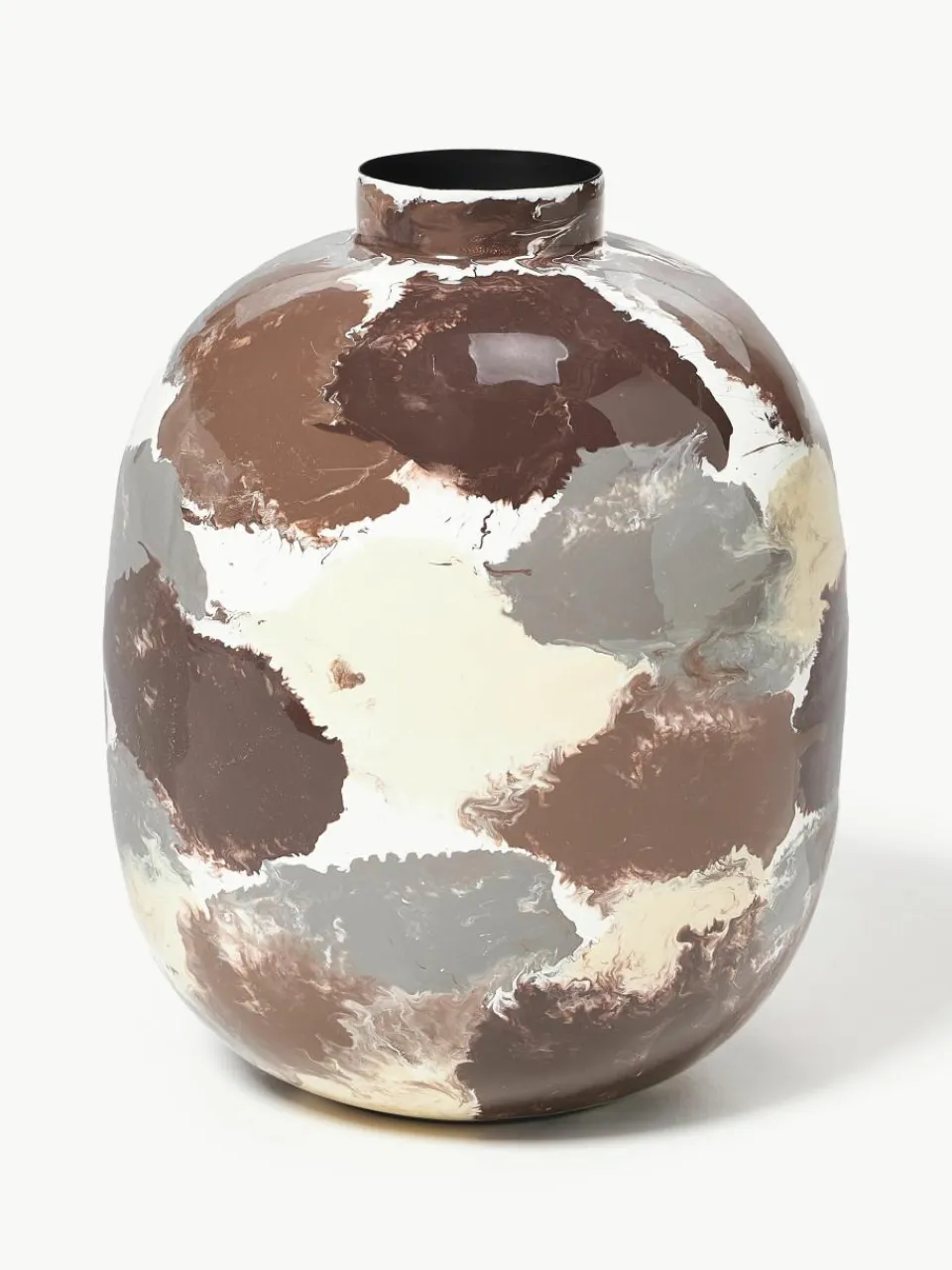 Handbeschilderde vaas Thyra, H 31 cm^Broste Copenhagen Best