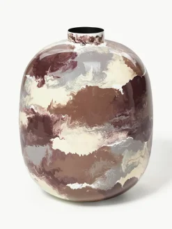 Handbeschilderde vaas Thyra, H 50 cm^Broste Copenhagen Clearance