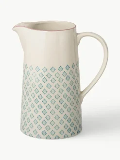 Handbeschilderde waterkan Patrizia, 2 L^Bloomingville Sale