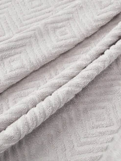 Handdoek Jacqui met hoog-laag patroon, in verschillende formaten^Westwing Collection Discount