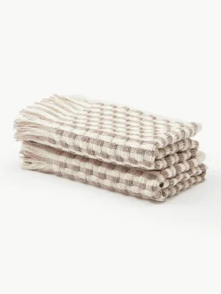 Handdoek Juniper met hoog-laag structuur, in verschillende formaten^Westwing Collection Hot