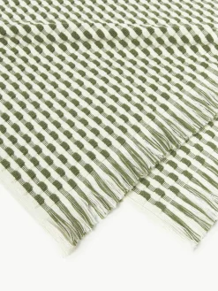Handdoek Juniper met hoog-laag structuur, in verschillende formaten^Westwing Collection Fashion