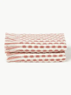 Handdoek Juniper met hoog-laag structuur, in verschillende formaten^Westwing Collection Outlet