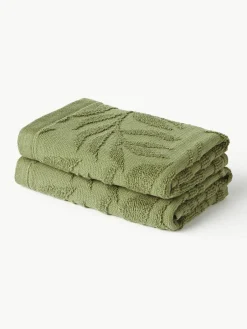 Handdoek Leaf, in verschillende formaten^Westwing Collection New