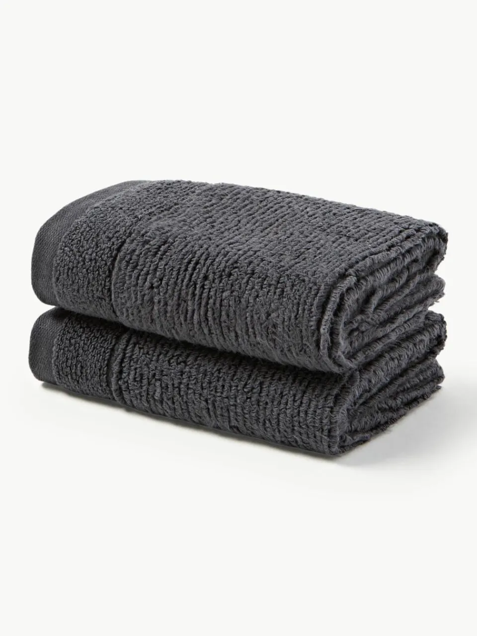 Handdoek Luxe met gestreepte rand, in verschillende formaten^Westwing Collection Hot