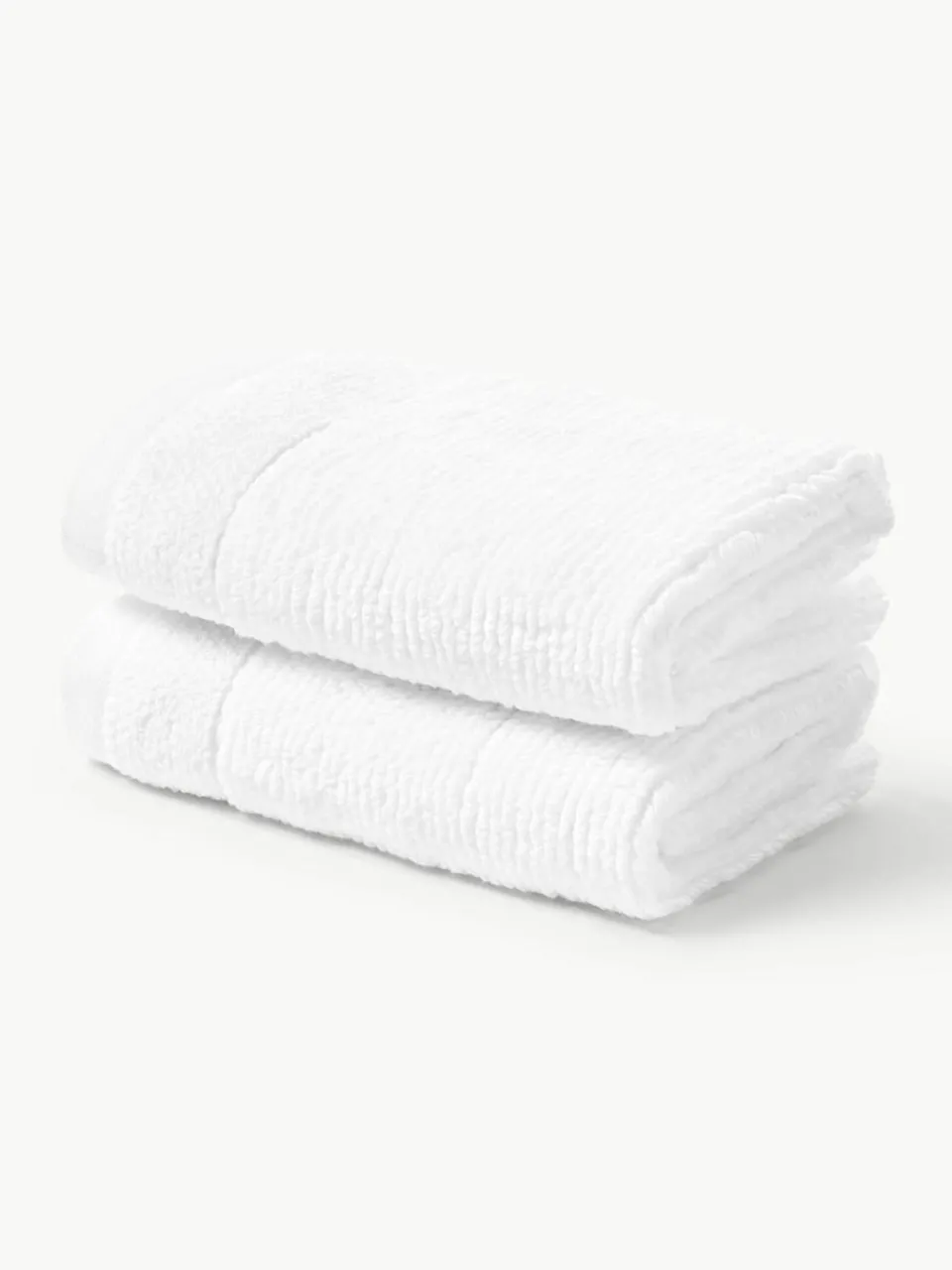 Handdoek Luxe met gestreepte rand, in verschillende formaten^Westwing Collection Sale