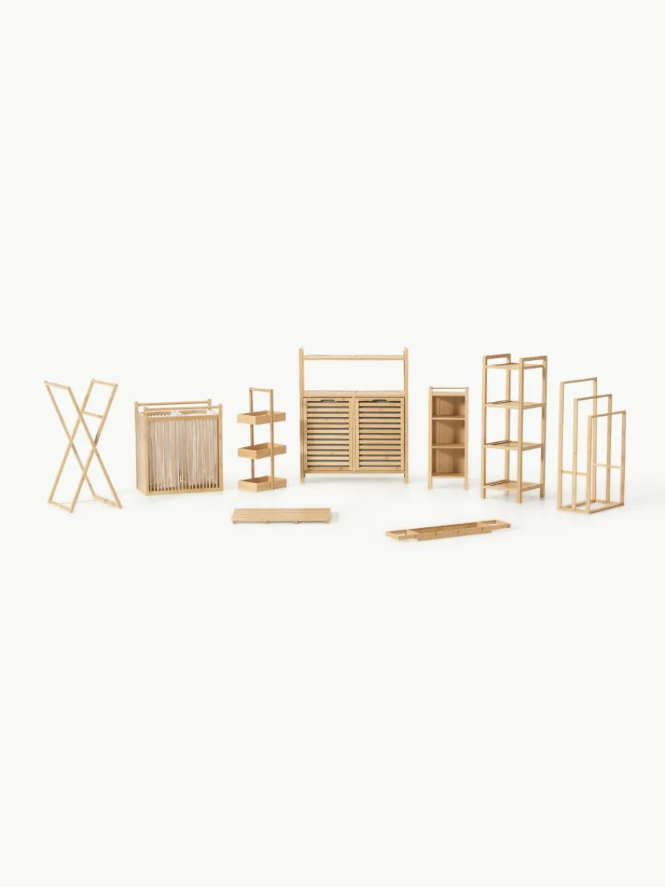 Handdoekenhouder Kit van bamboehout^Westwing Collection Hot