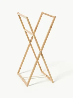 Handdoekenhouder Kit van bamboehout^Westwing Collection New