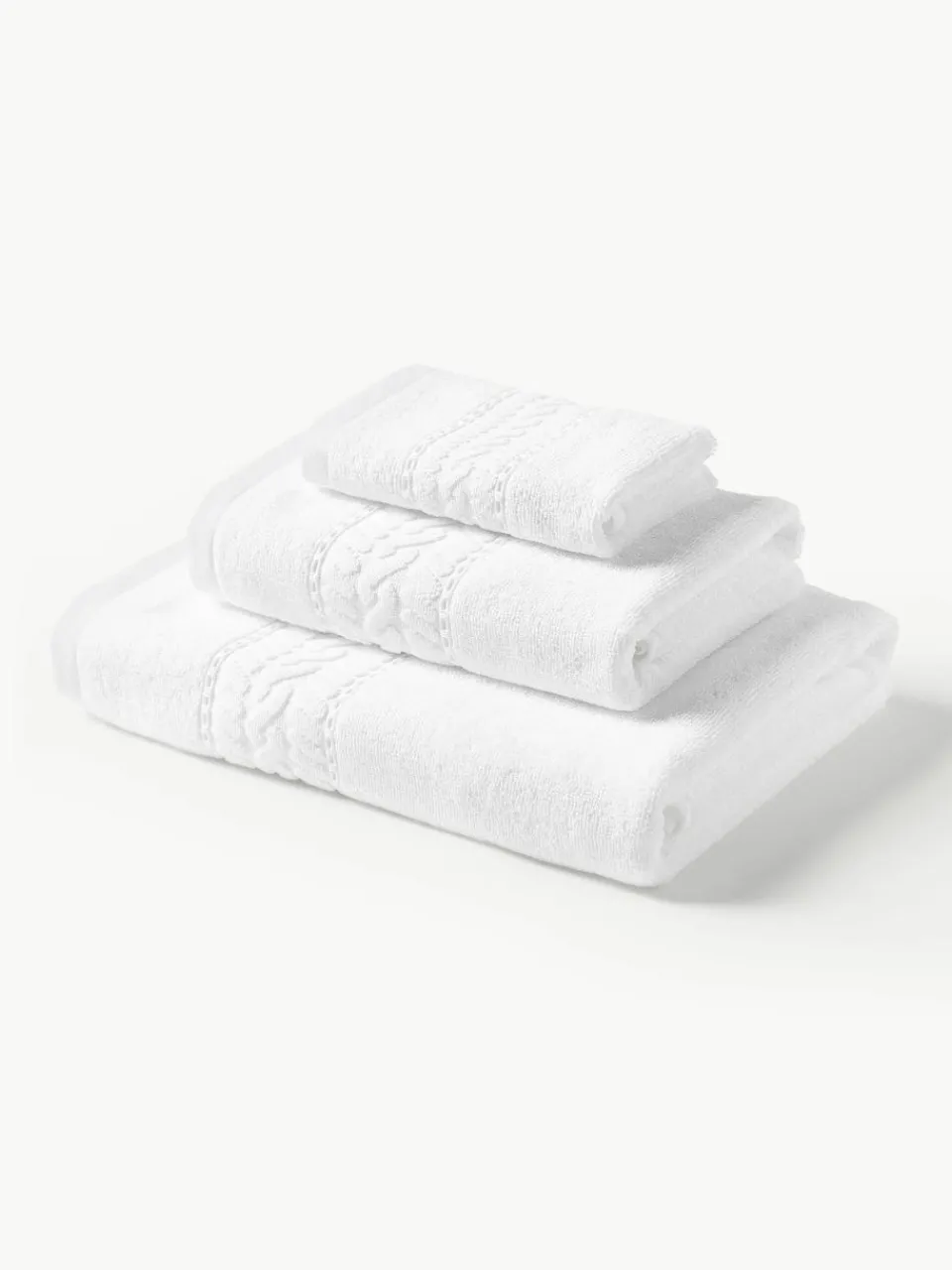 Handdoekenset Cordelia, set van 3^Westwing Collection Outlet