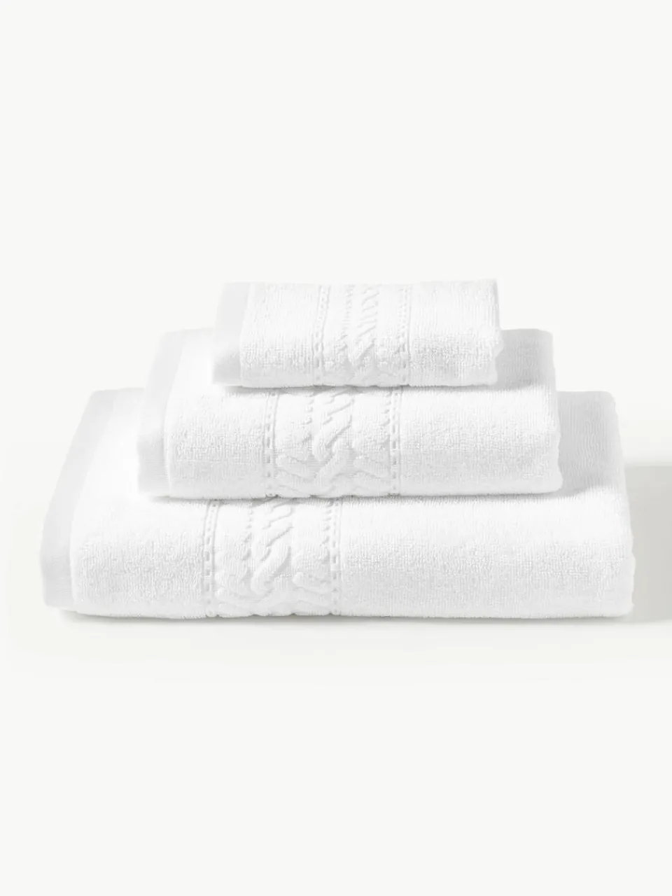 Handdoekenset Cordelia, set van 3^Westwing Collection Outlet