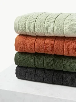 Handdoekenset Luxe met gestreepte rand, in verschillende setgroottes^Westwing Collection Online