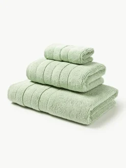 Handdoekenset Luxe met gestreepte rand, in verschillende setgroottes^Westwing Collection Discount