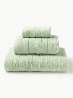 Handdoekenset Luxe met gestreepte rand, in verschillende setgroottes^Westwing Collection Discount