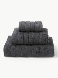 Handdoekenset Luxe met gestreepte rand, in verschillende setgroottes^Westwing Collection Outlet