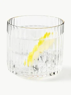 Handgeblazen Aleo waterkaraf met waterglazen, set van 5^Westwing Collection Discount