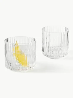 Handgeblazen Aleo waterkaraf met waterglazen, set van 5^Westwing Collection Sale