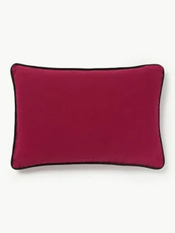 Handgeborduurde katoenen kussenhoes Eye^Westwing Sale