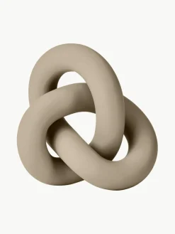 Handgemaakt decoratief object Knot, H 9 cm^Cooee Design Online