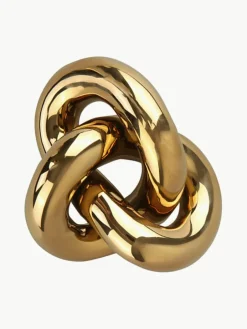 Handgemaakt decoratief object Knot, H 6 cm^Cooee Design Hot