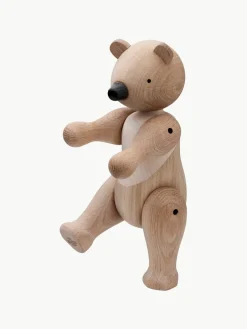 Handgemaakt decoratief object Bär van eikenhout^KAY BOJESEN Best