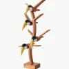 Handgemaakt decoratief object Toucan van mahoniehout^HKLIVING Clearance