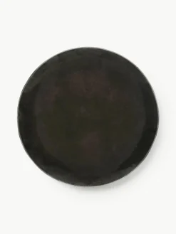 Handgemaakt dinerbord Nordic Coal, 4 stuks^Broste Copenhagen Best