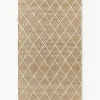 Handgemaakt jute vloerkleed Kunu^Westwing Collection Hot